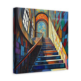 Stained Stairs 3 Matte Canvas