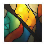 Stained Glass 1 Matte Canvas
