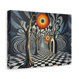 Altered In The Forest Matte Canvas