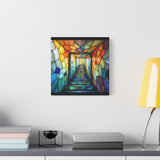 Stained Stairs 2 Matte Canvas