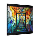 Stained Stairs 2 Matte Canvas