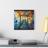 Stained Stairs 2 Matte Canvas