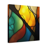 Stained Glass 1 Matte Canvas