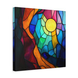 Stained Glass 12 Matte Canvas