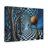 Alter Dimension Sphere Matte Canvas