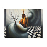 Shadows of The Temple Matte Canvas