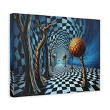 Alter Dimension Sphere Matte Canvas