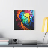 Stained Glass 12 Matte Canvas