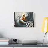 Shadows of The Temple Matte Canvas