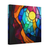 Stained Glass 12 Matte Canvas