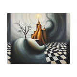 Shadows of The Temple Matte Canvas