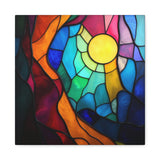 Stained Glass 12 Matte Canvas
