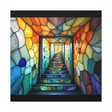 Stained Stairs 2 Matte Canvas