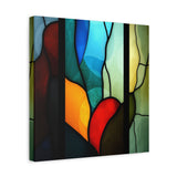 Stained Glass 4 Matte Canvas