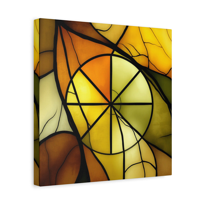 Stained Glass 2 Matte Canvas