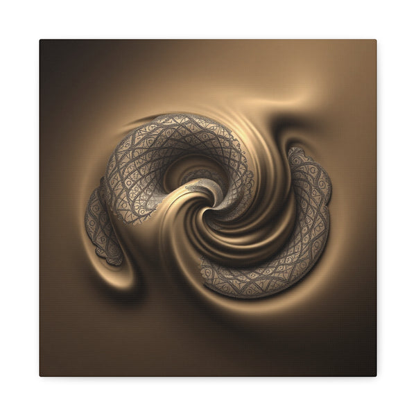 Abstract 5 Matte Canvas