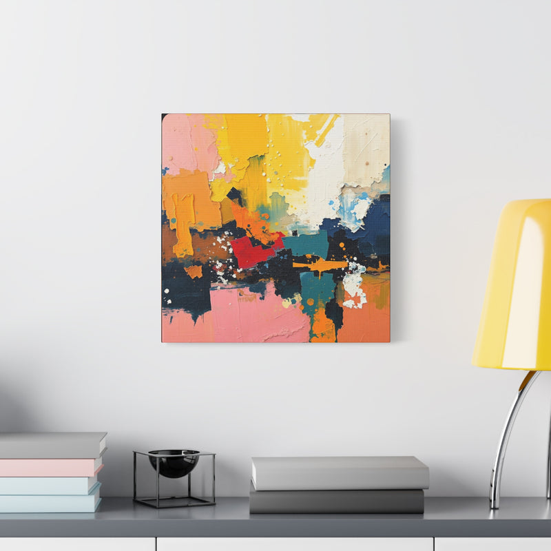 Abstract Matte Canvas