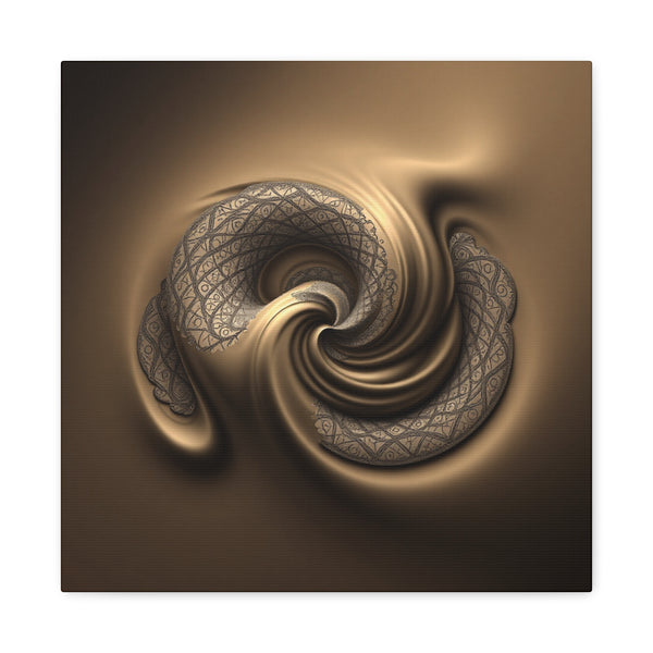 Abstract 5 Matte Canvas