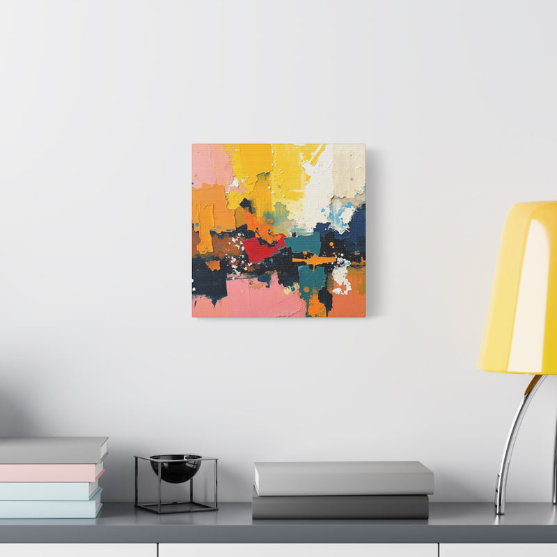 Abstract Matte Canvas