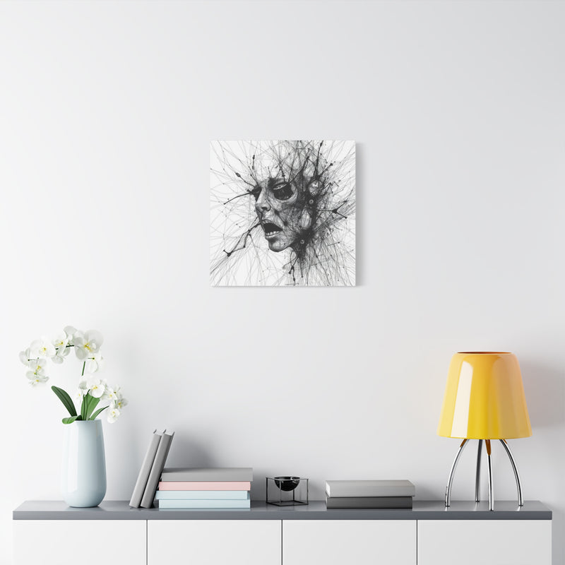 Abstracted Mind 3 Matte Canvas
