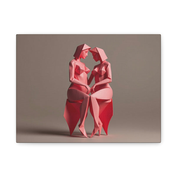 Origaymi Femme 1 Matte Canvas