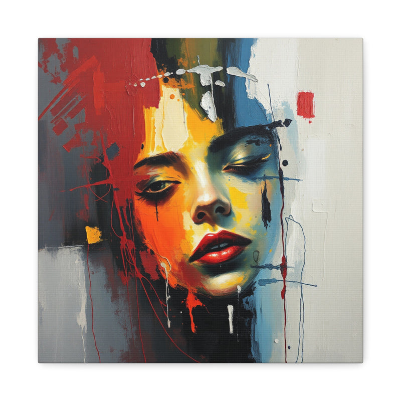 Abstracted Mind 1 Matte Canvas