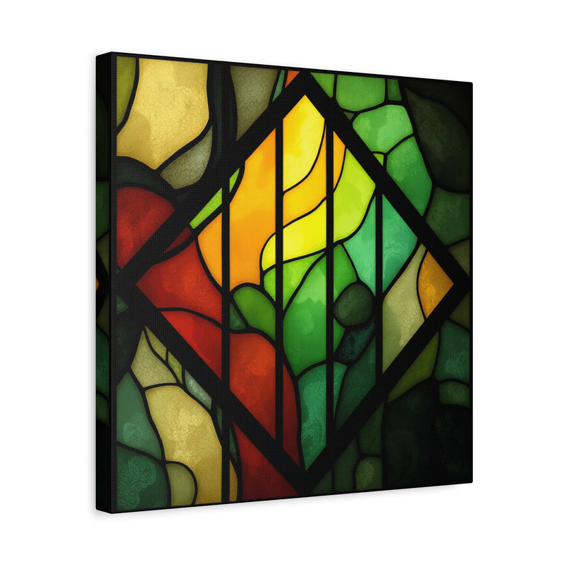 Stained Glass 5 Matte Canvas