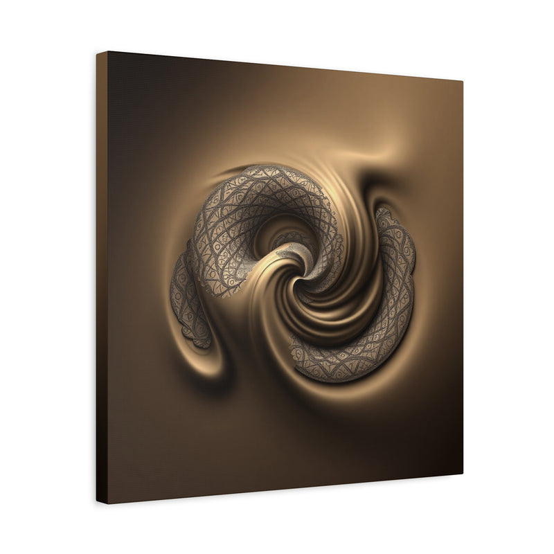 Abstract 5 Matte Canvas