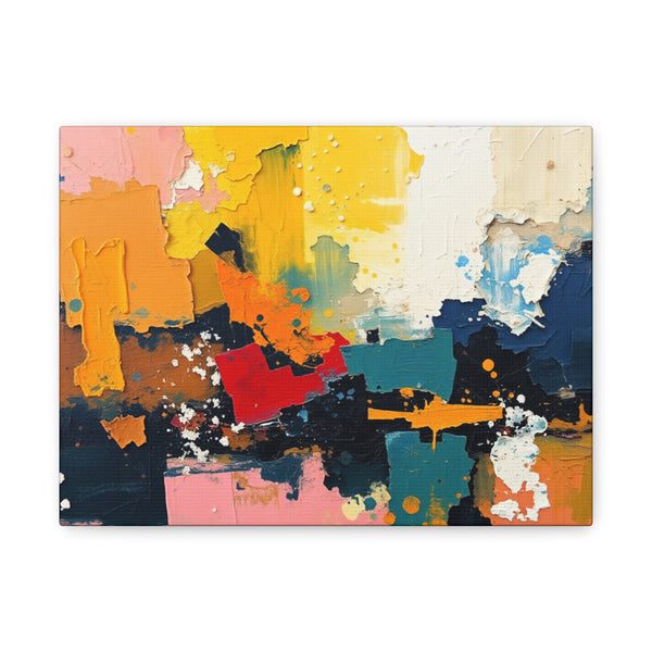 Abstract Matte Canvas