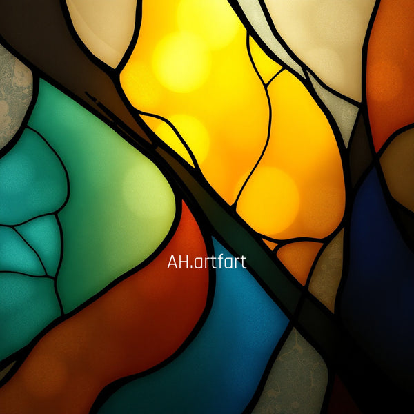Stained Glass print 1
