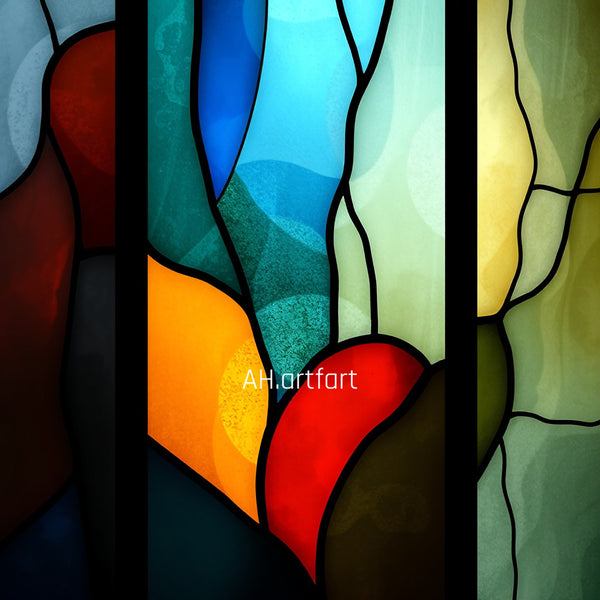 "Stained Glass print 4"