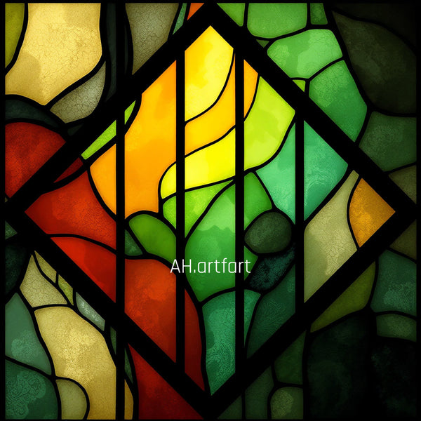 "Stained Glass print 5"