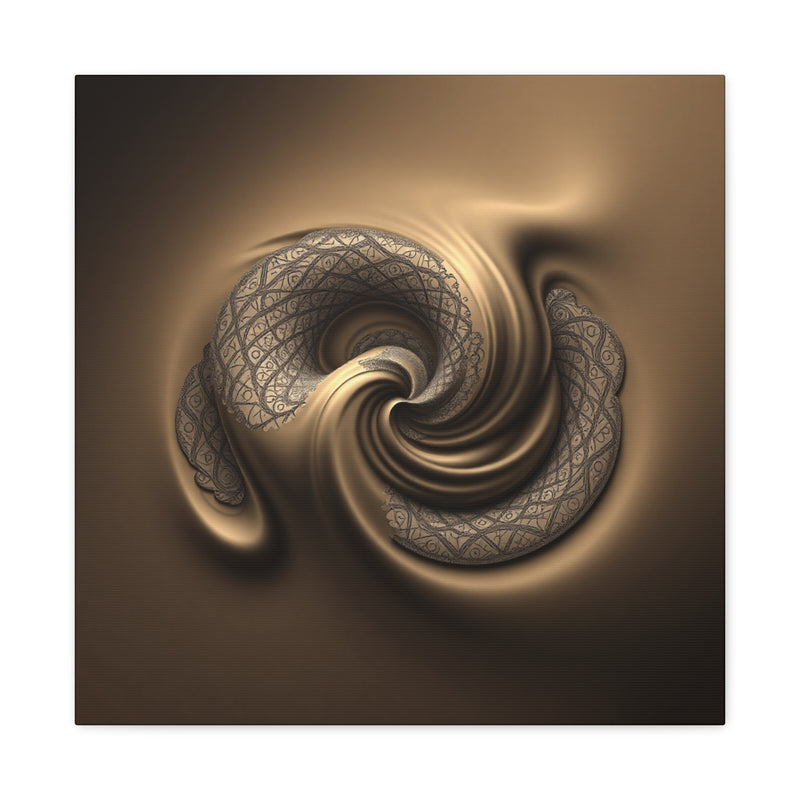 Abstract 5 Matte Canvas