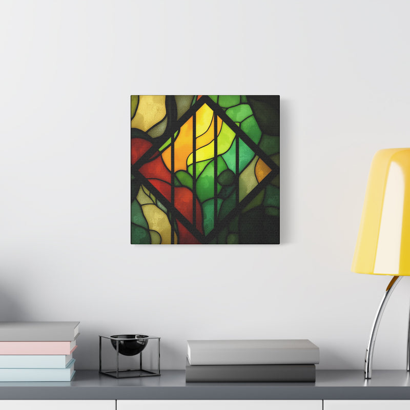 Stained Glass 5 Matte Canvas