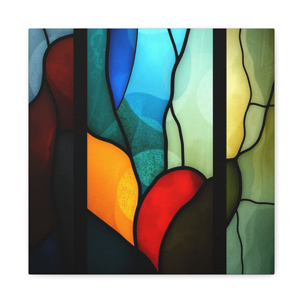 Stained Glass 4 Matte Canvas