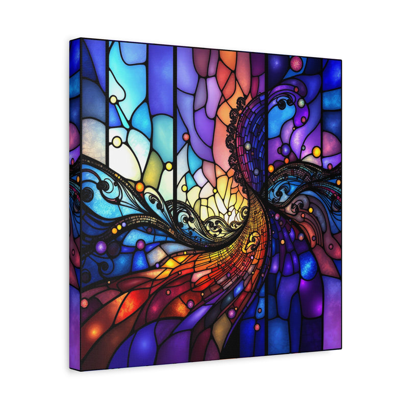 Stained Glass 9 Matte Canvas