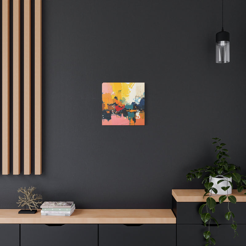 Abstract Matte Canvas