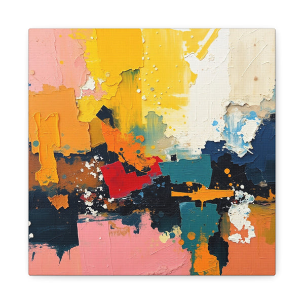 Abstract Matte Canvas
