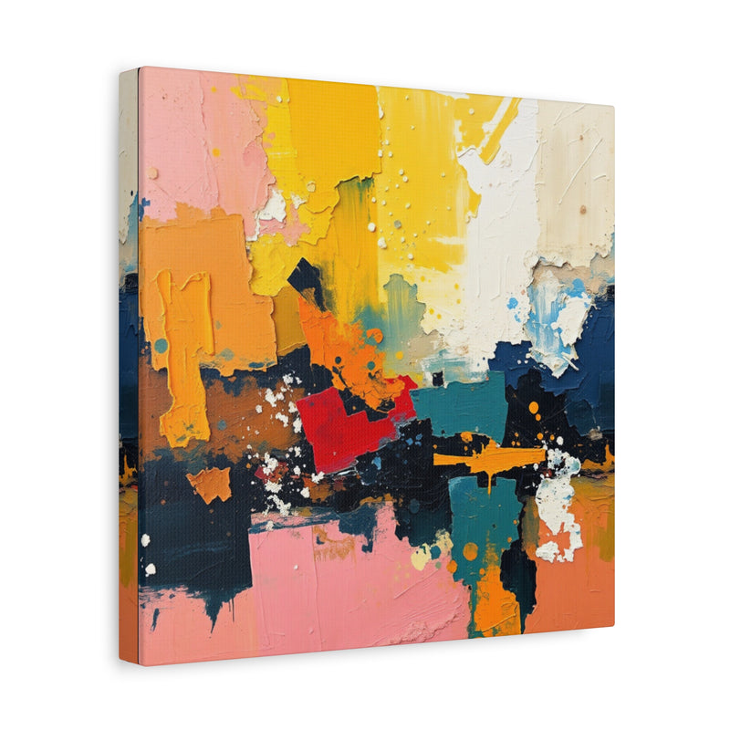 Abstract Matte Canvas