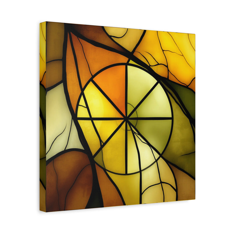 Stained Glass 2 Matte Canvas