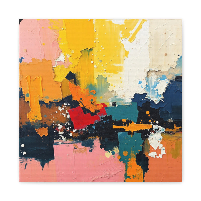 Abstract Matte Canvas