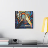Stained Stairs 3 Matte Canvas